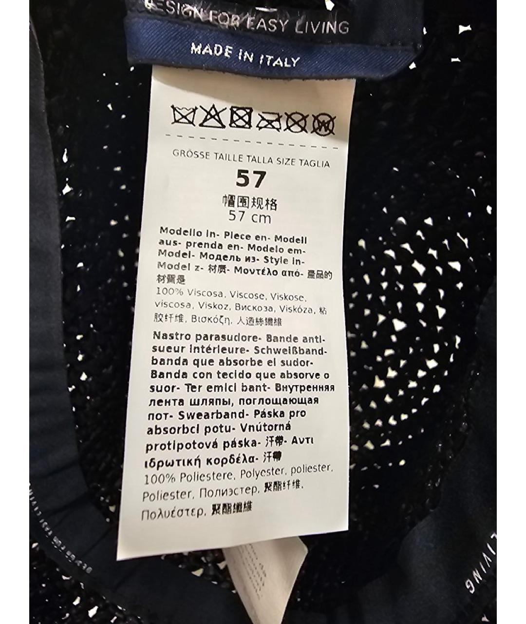 MAX MARA Черная шляпа, фото 4
