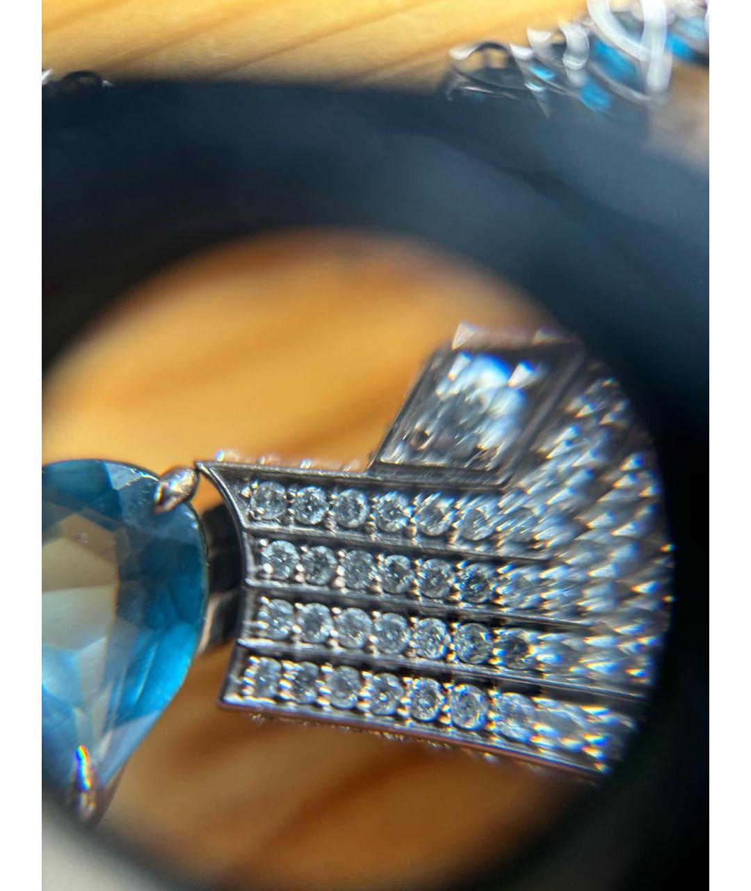 YANA JEWELLERY Синее колье из белого золота, фото 6