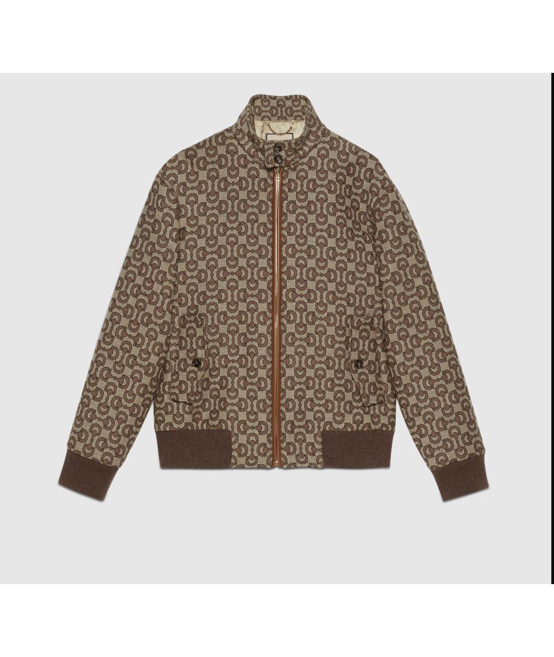 GUCCI Коричневая куртка, фото 4