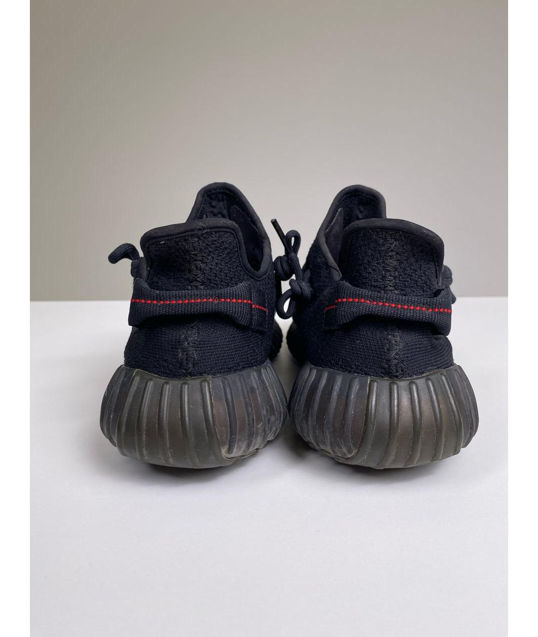 ADIDAS YEEZY Черные низкие кроссовки / кеды, фото 4