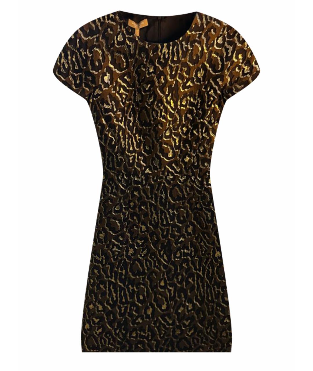 MICHAEL KORS COLLECTION Коричневое полиэстеровое вечернее платье, фото 1