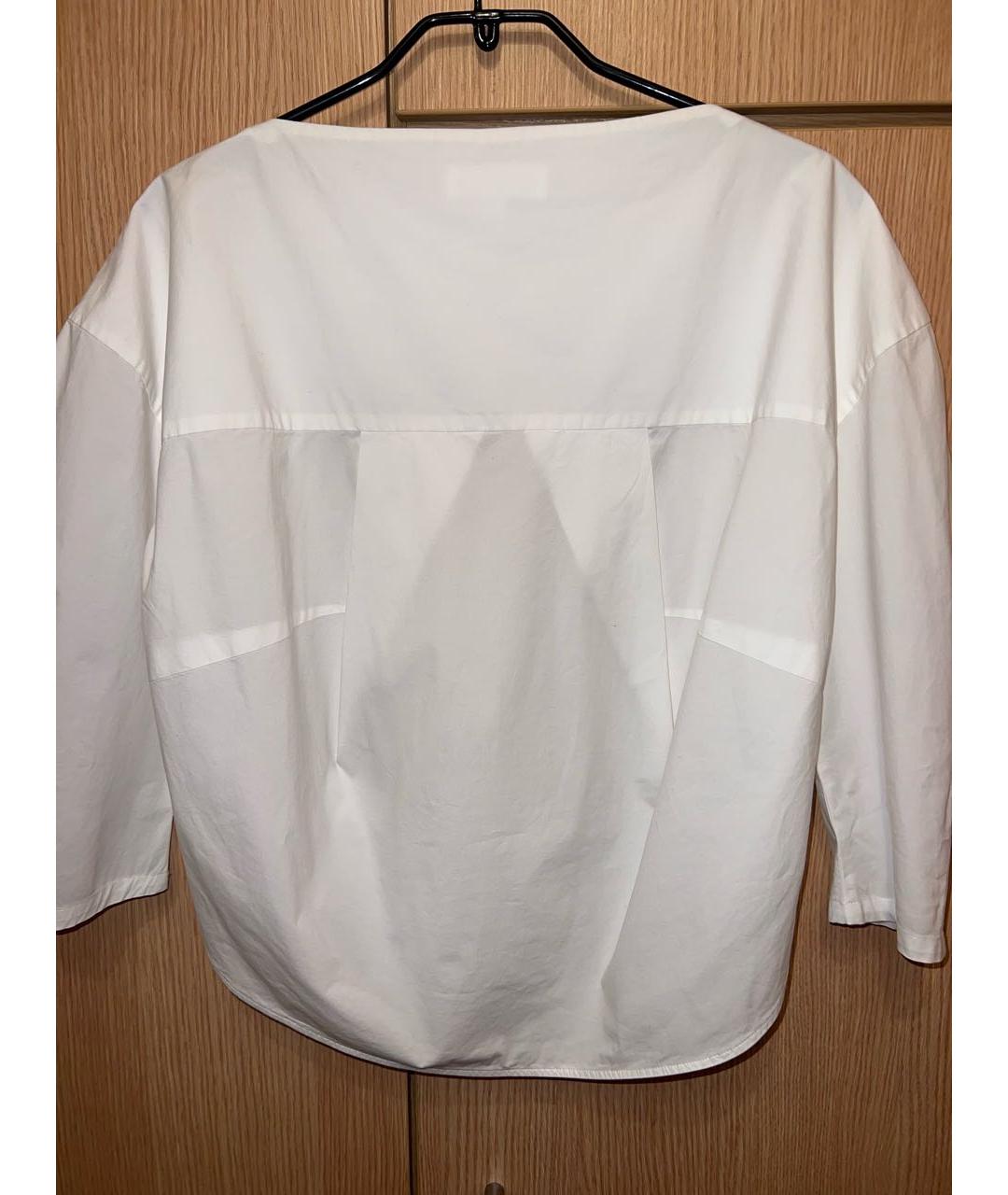 ENFOLD Белая хлопковая блузы, фото 2