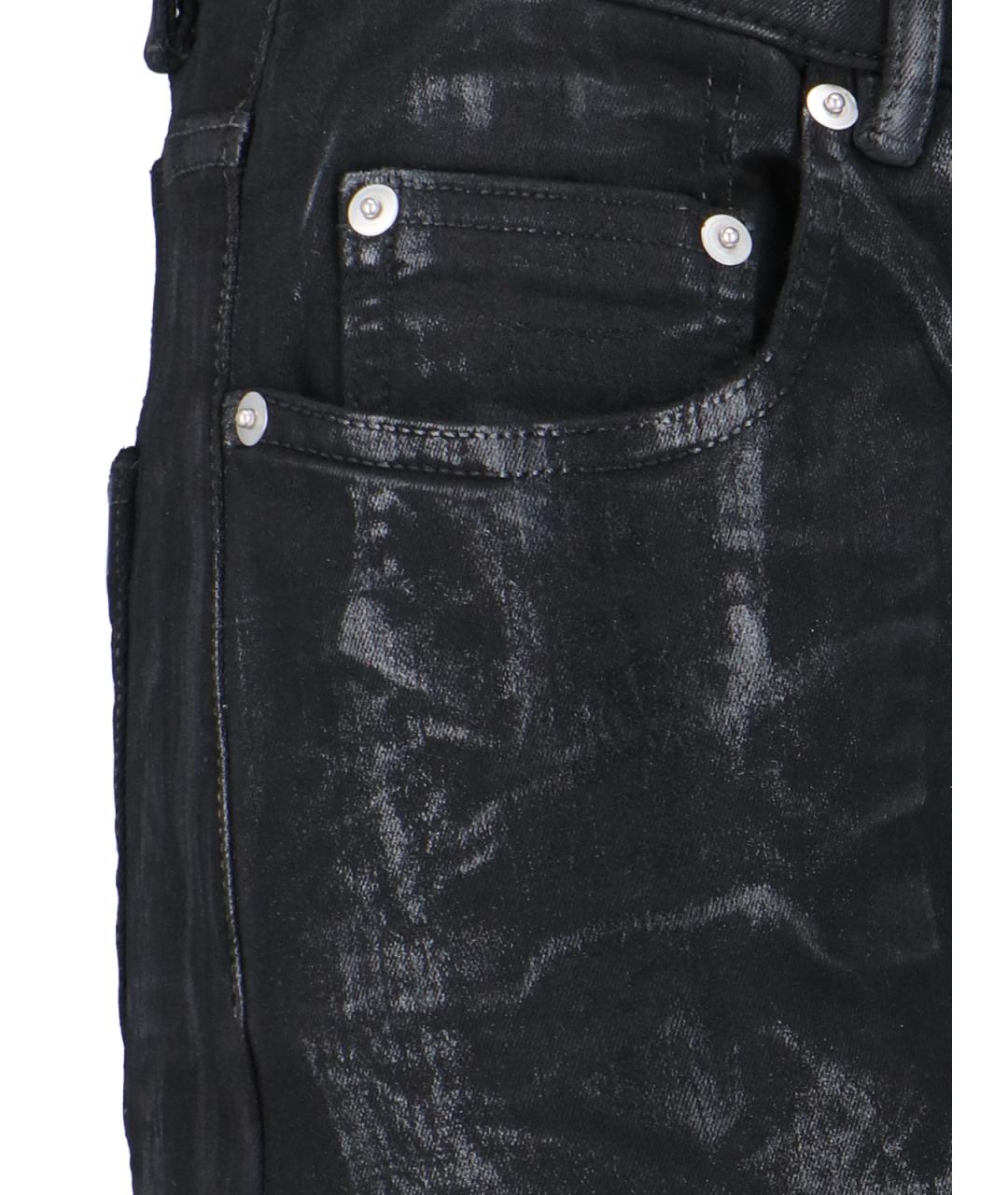 RICK OWENS DRKSHDW Черные джинсы скинни, фото 3