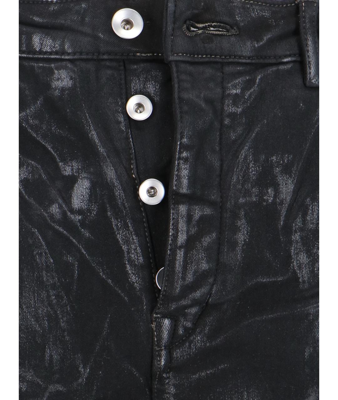 RICK OWENS DRKSHDW Черные джинсы скинни, фото 4