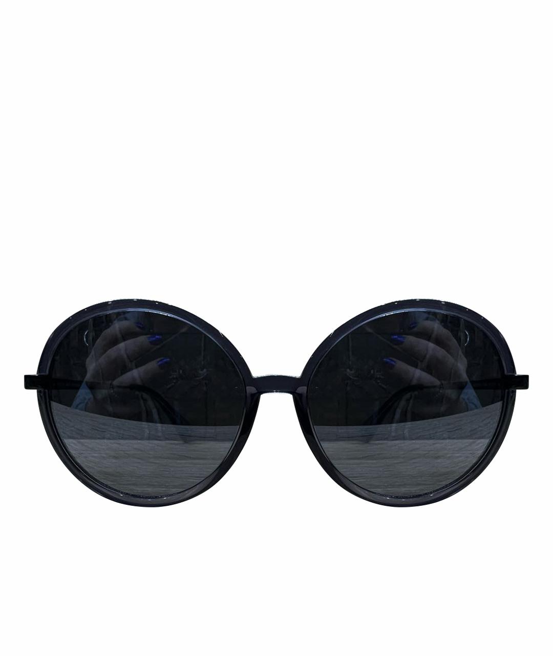 MAX&CO Антрацитовые пластиковые солнцезащитные очки, фото 1