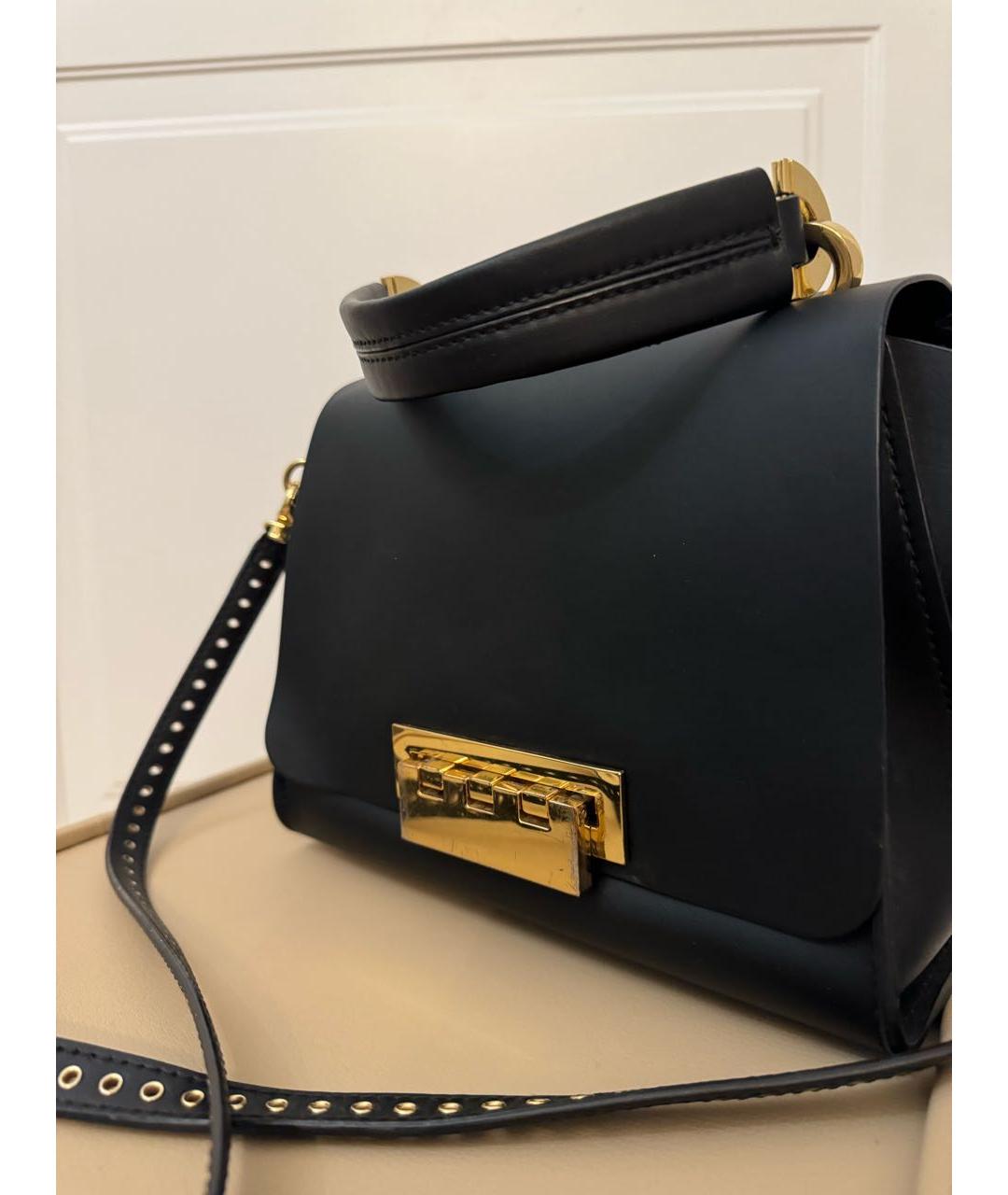ZAC ZAC POSEN Черная сумка с короткими ручками, фото 2