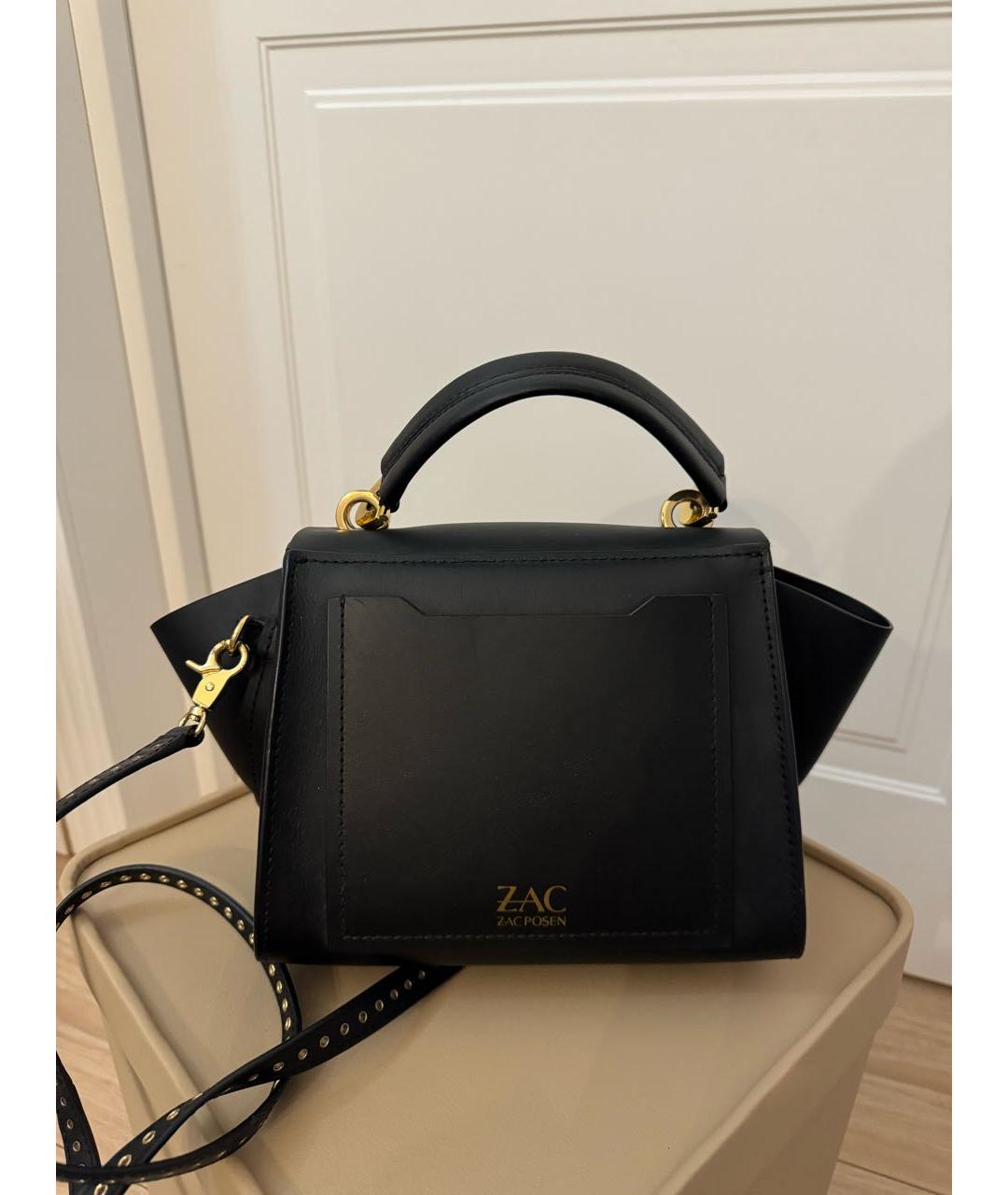 ZAC ZAC POSEN Черная сумка с короткими ручками, фото 3