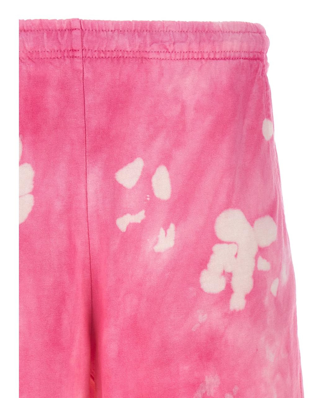 SPORTY AND RICH Розовые хлопковые шорты, фото 3