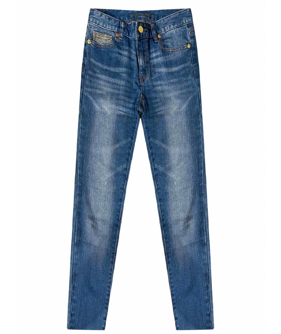 MICHAEL KORS Синие хлопковые джинсы слим, фото 1