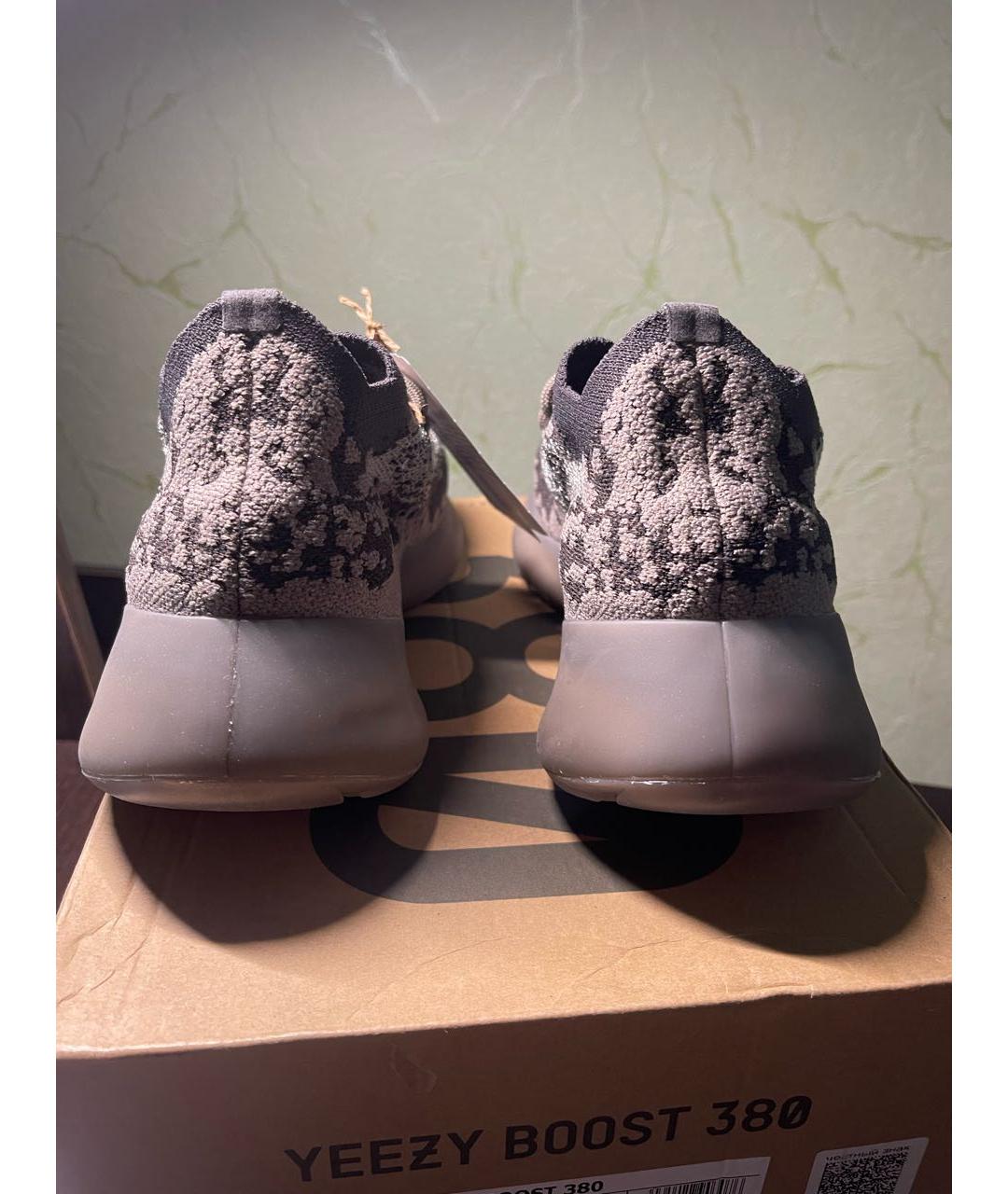 ADIDAS YEEZY Мульти текстильные кроссовки, фото 4
