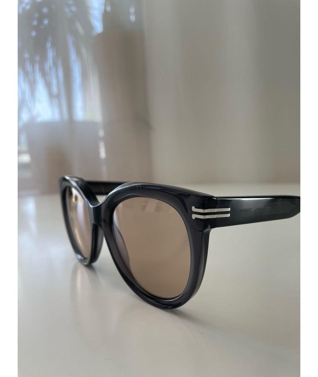 MARC JACOBS Серые пластиковые солнцезащитные очки, фото 3