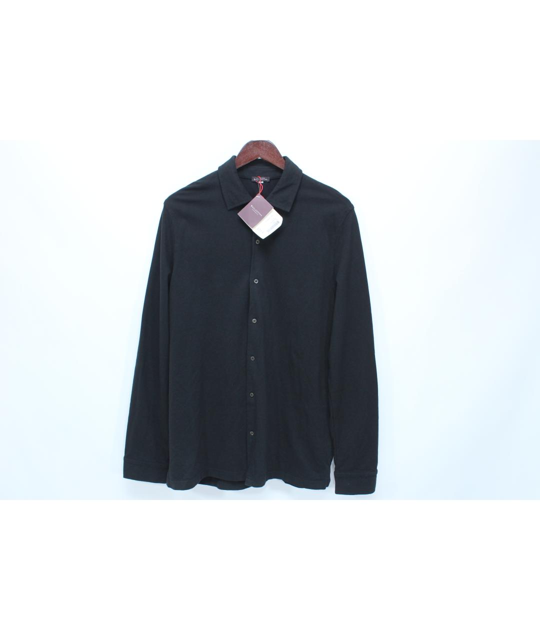 BALLANTYNE Черная хлопковая кэжуал рубашка, фото 10