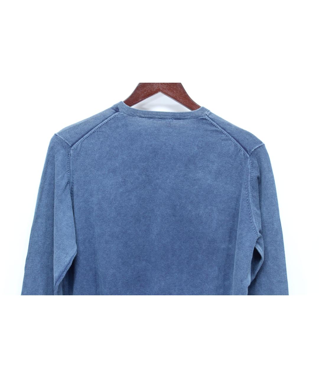 BALLANTYNE Синий хлопковый джемпер / свитер, фото 5