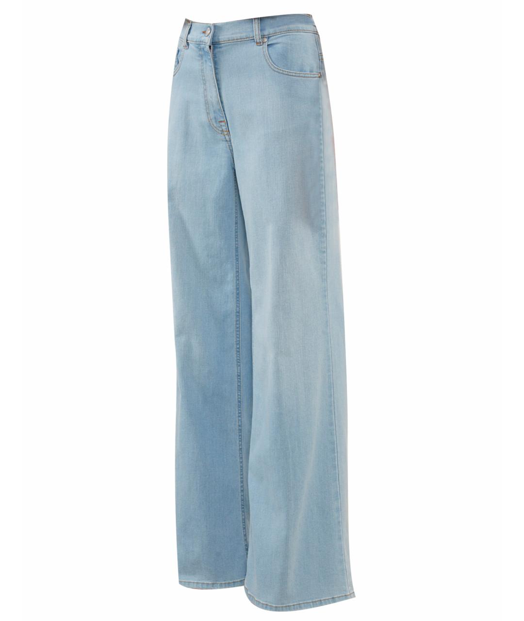 PESERICO Голубые прямые джинсы, фото 1