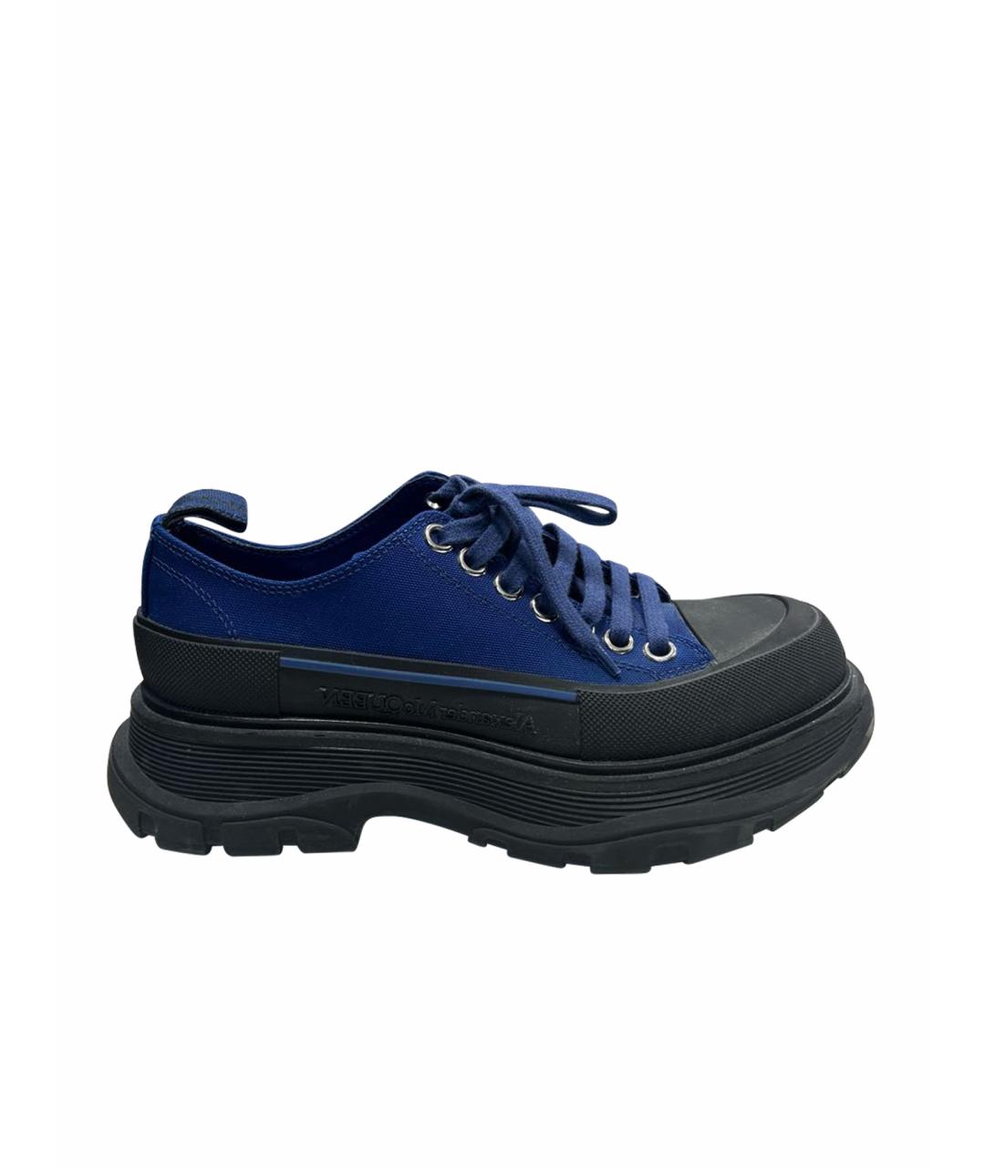 MCQ ALEXANDER MCQUEEN Синие ботинки, фото 1