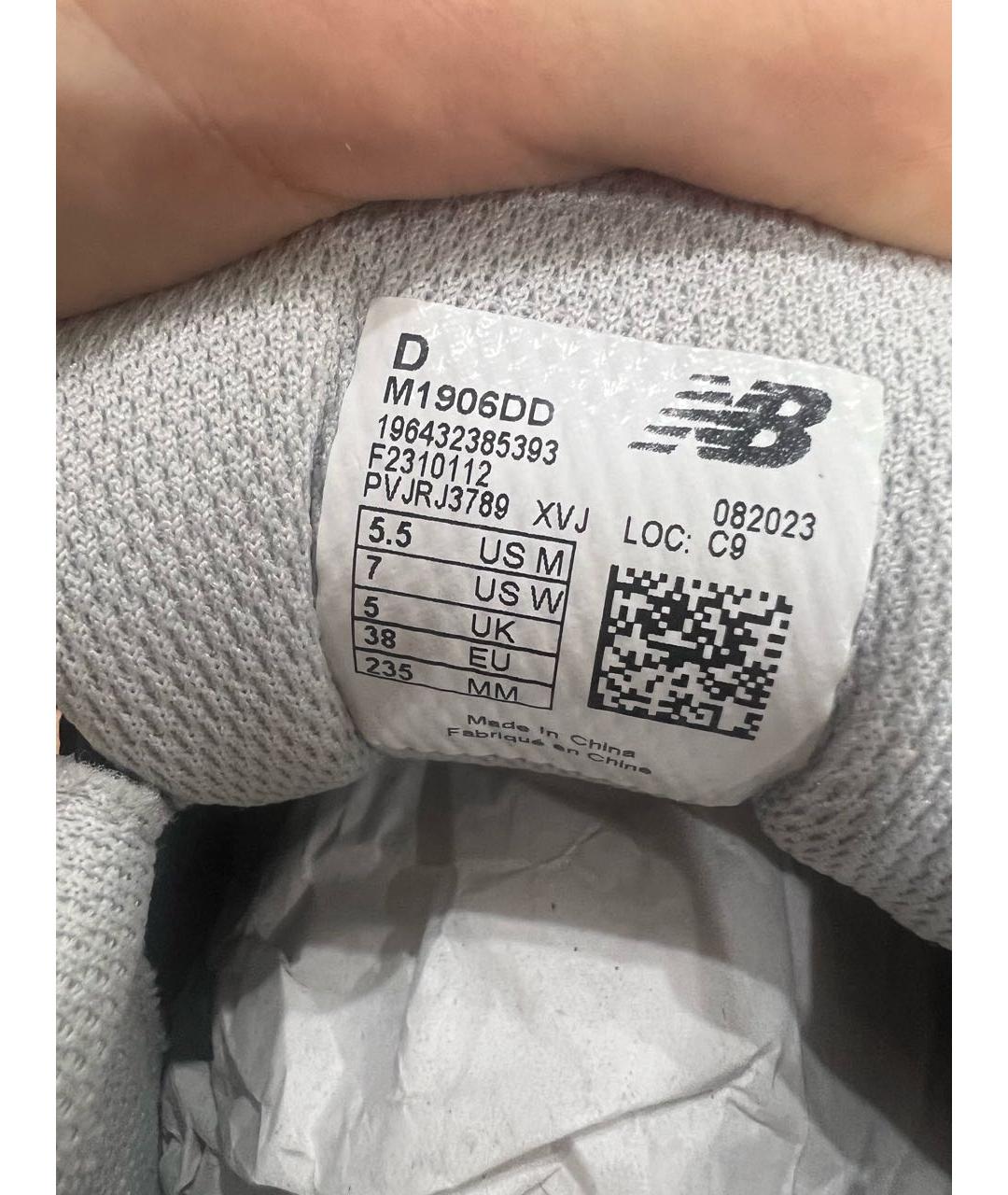 NEW BALANCE Черные замшевые кроссовки, фото 4