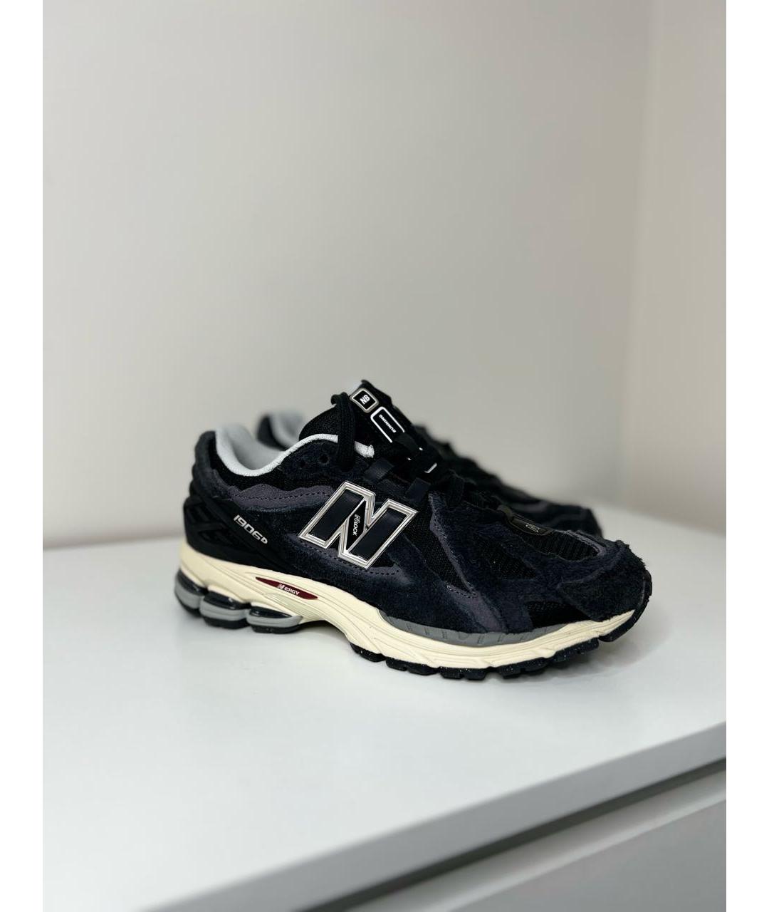 NEW BALANCE Черные замшевые кроссовки, фото 3