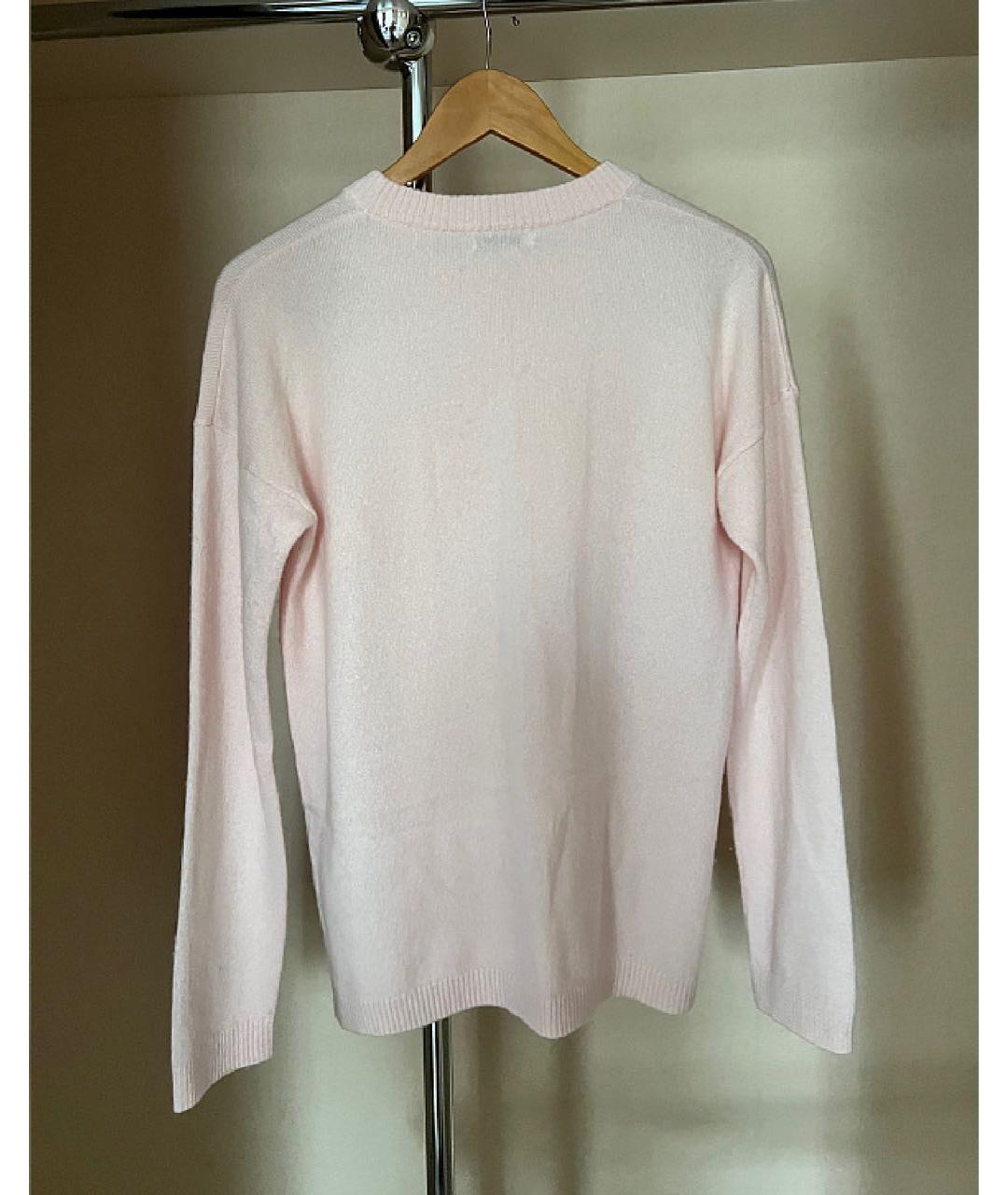 EQUIPMENT Розовый кашемировый джемпер / свитер, фото 2