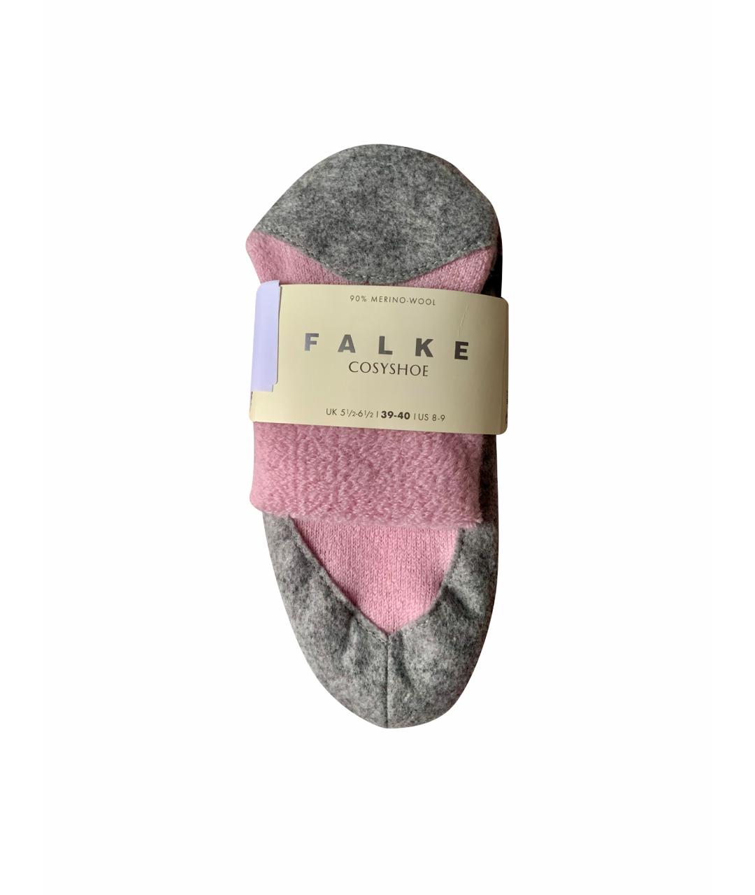 FALKE Розовые носки, чулки и колготы, фото 1