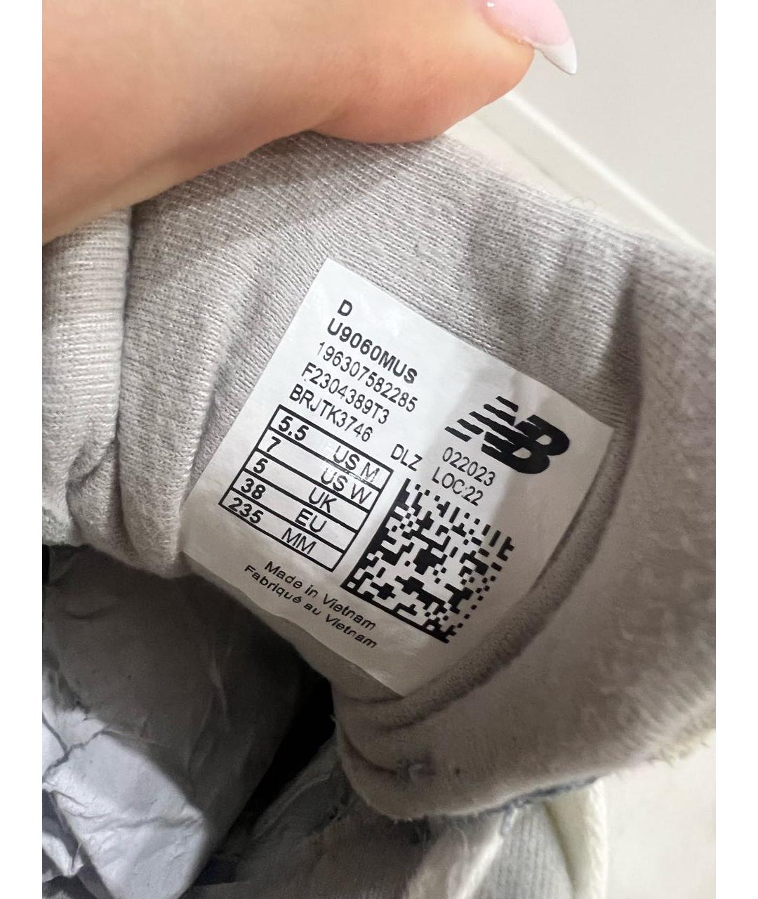 NEW BALANCE Замшевые кроссовки, фото 3