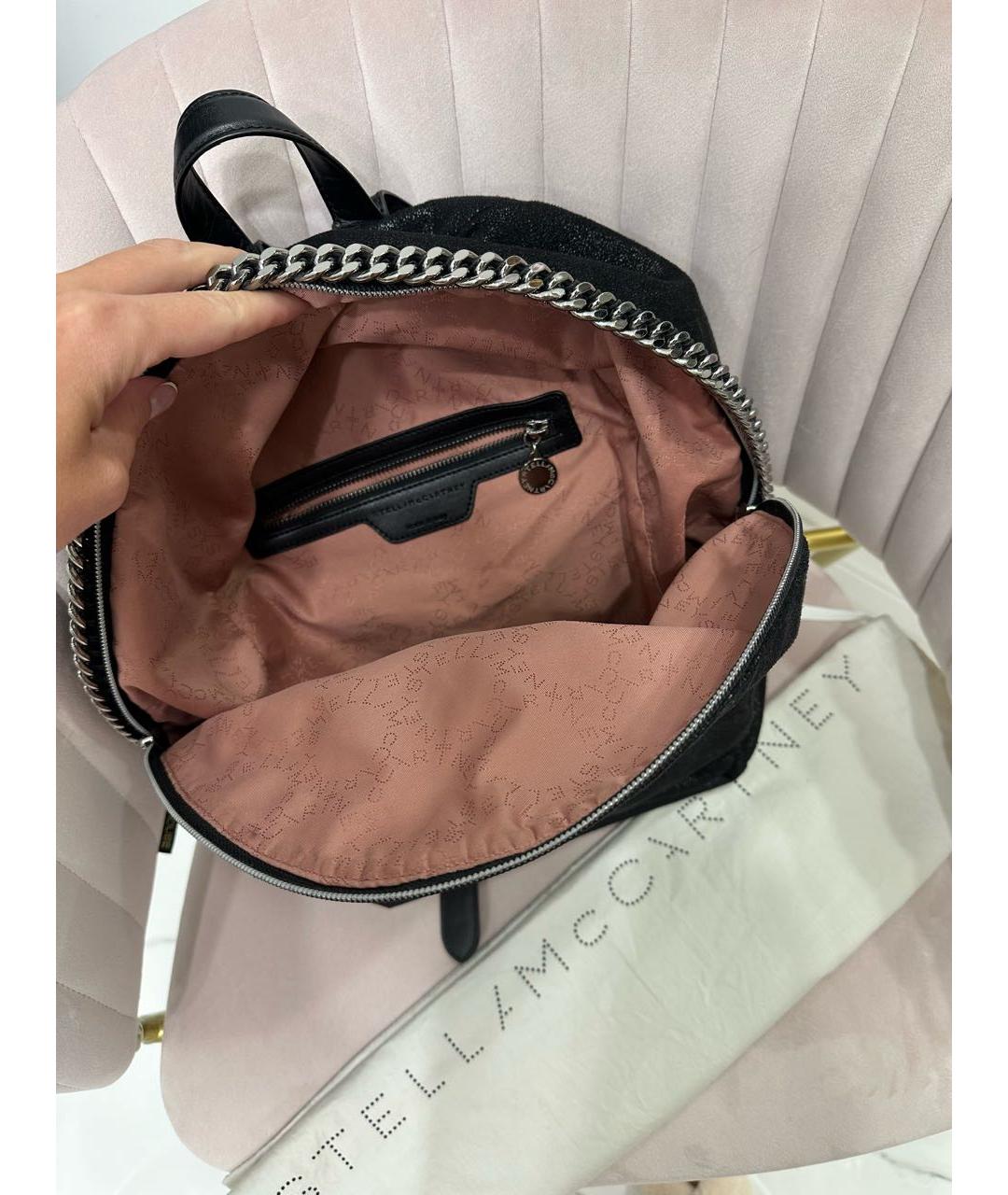 STELLA MCCARTNEY Черный рюкзак, фото 8