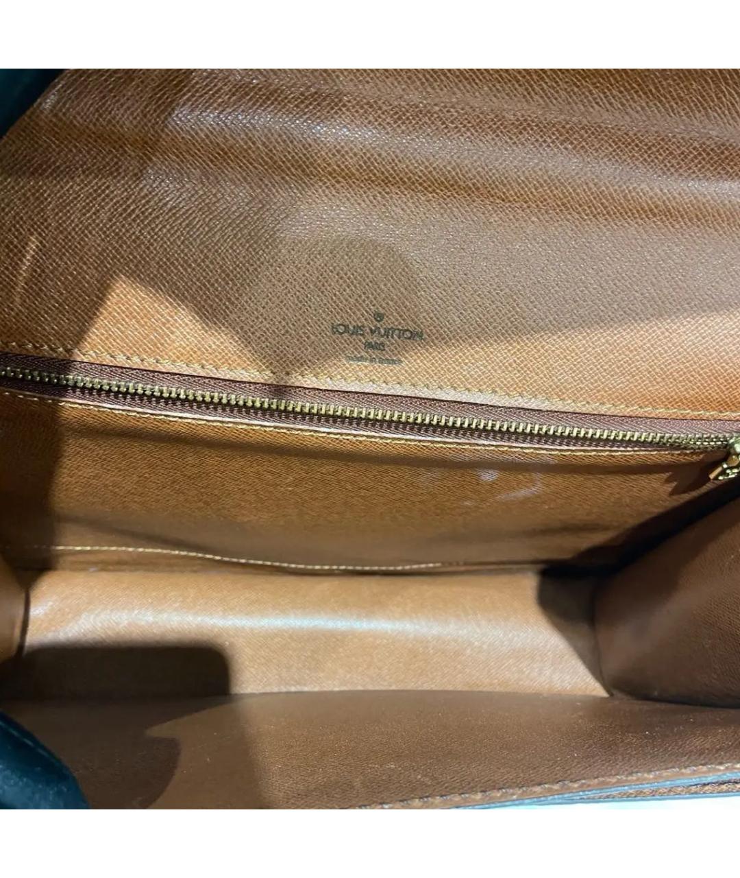 LOUIS VUITTON PRE-OWNED Коричневая сумка тоут, фото 5