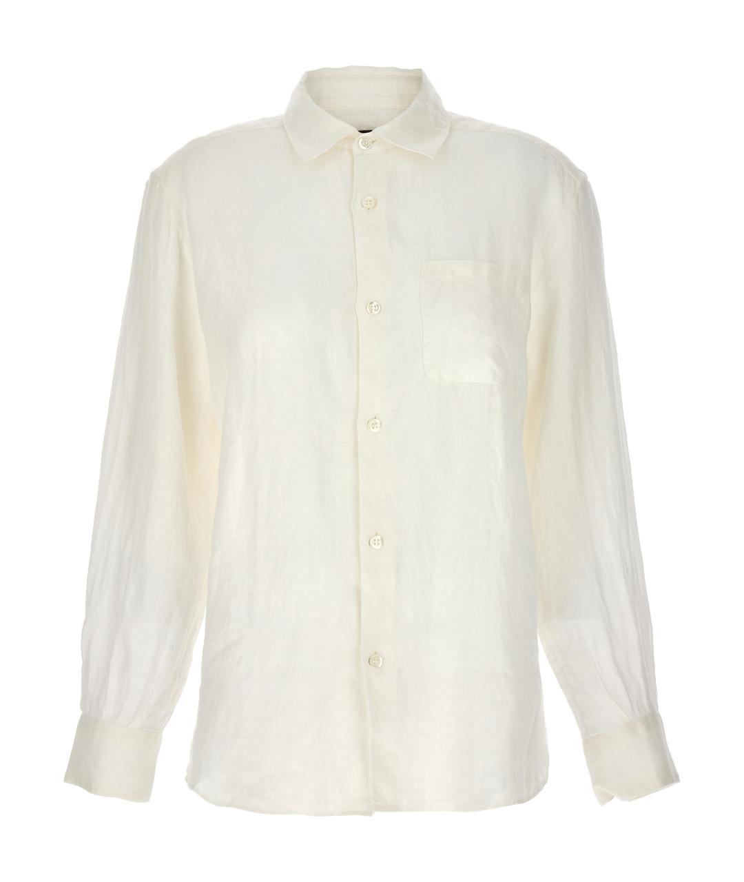 A.P.C. Белая льняная блузы, фото 1
