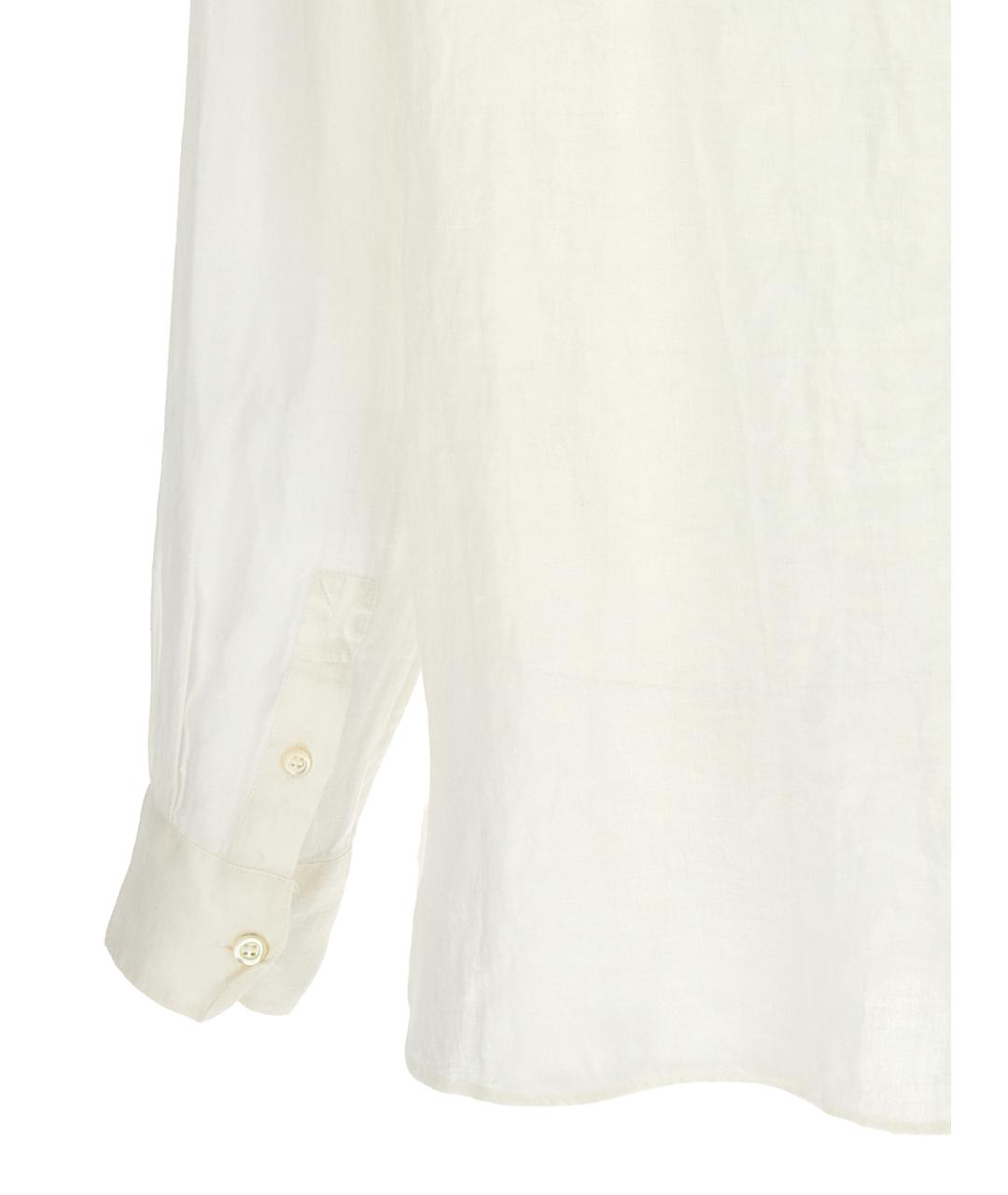 A.P.C. Белая льняная блузы, фото 4