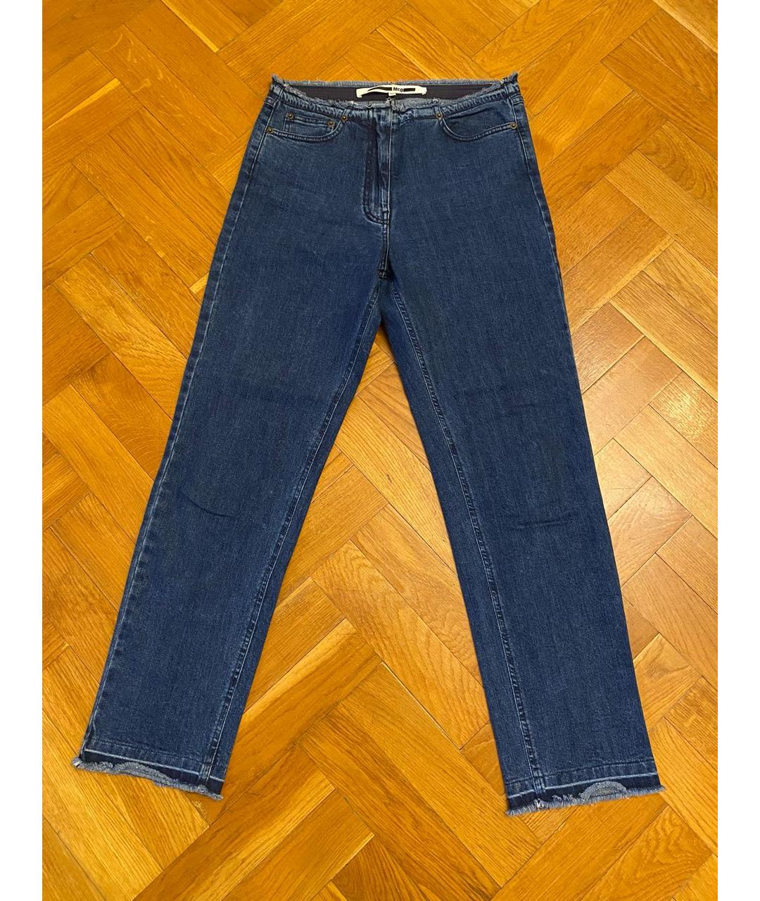 MCQ ALEXANDER MCQUEEN Темно-синие прямые джинсы, фото 8
