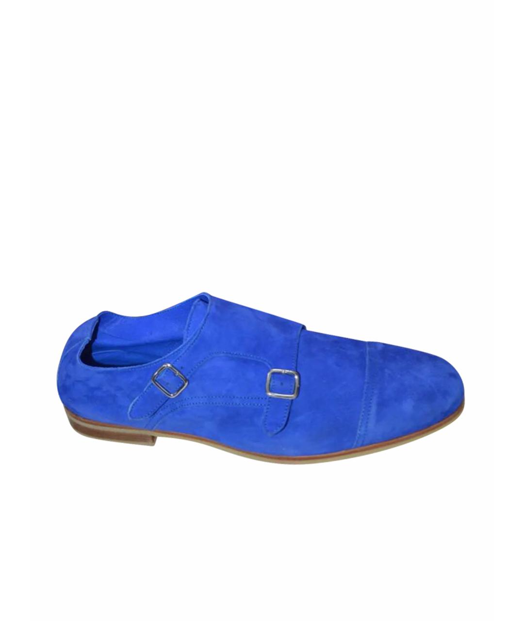 ANDREA VENTURA Синие замшевые туфли, фото 1