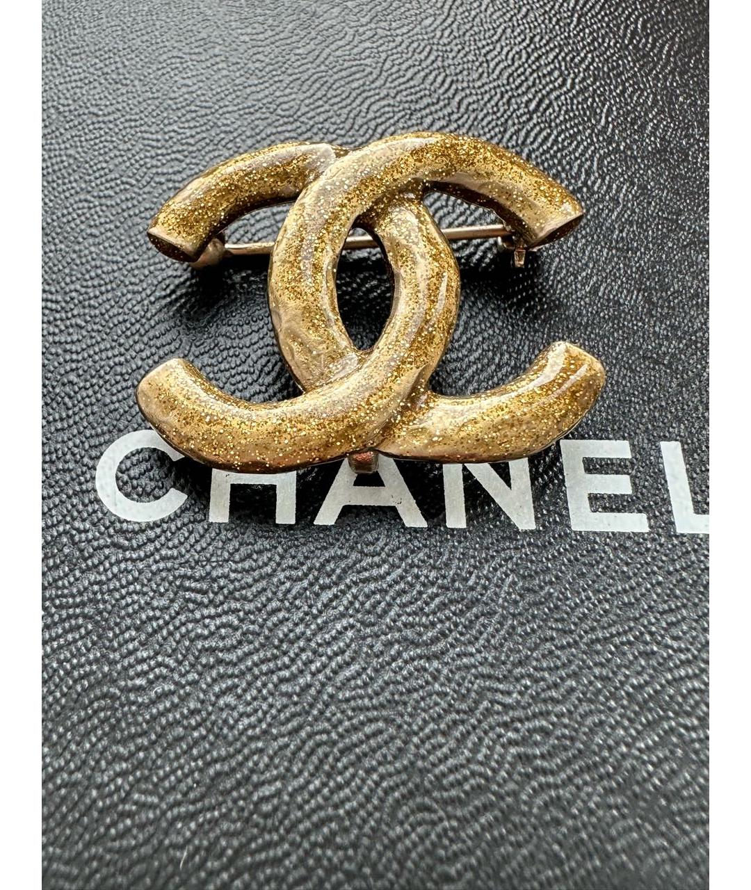 CHANEL Золотая булавка / брошь, фото 3