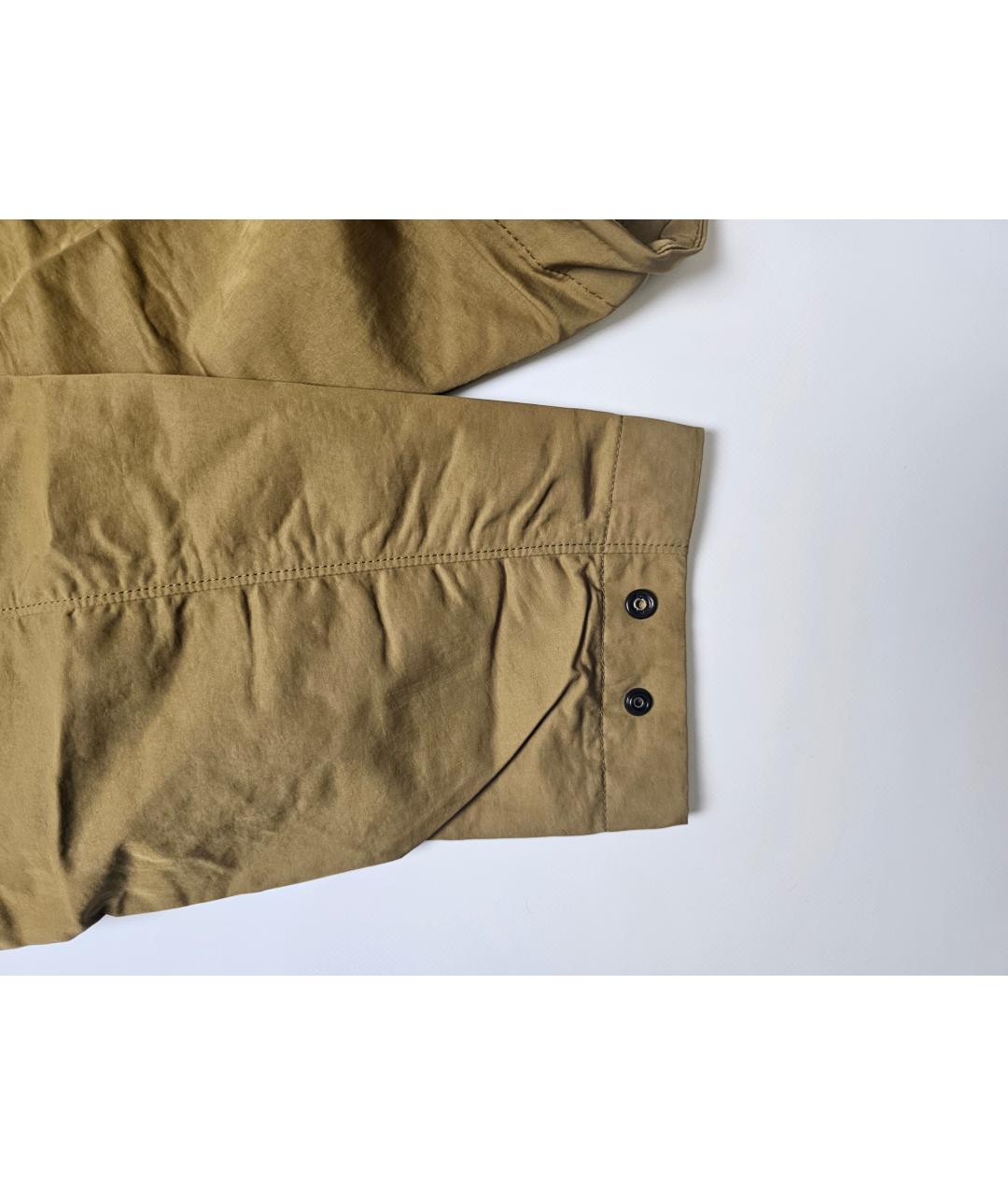 STONE ISLAND Коричневая полиамидовая куртка, фото 8
