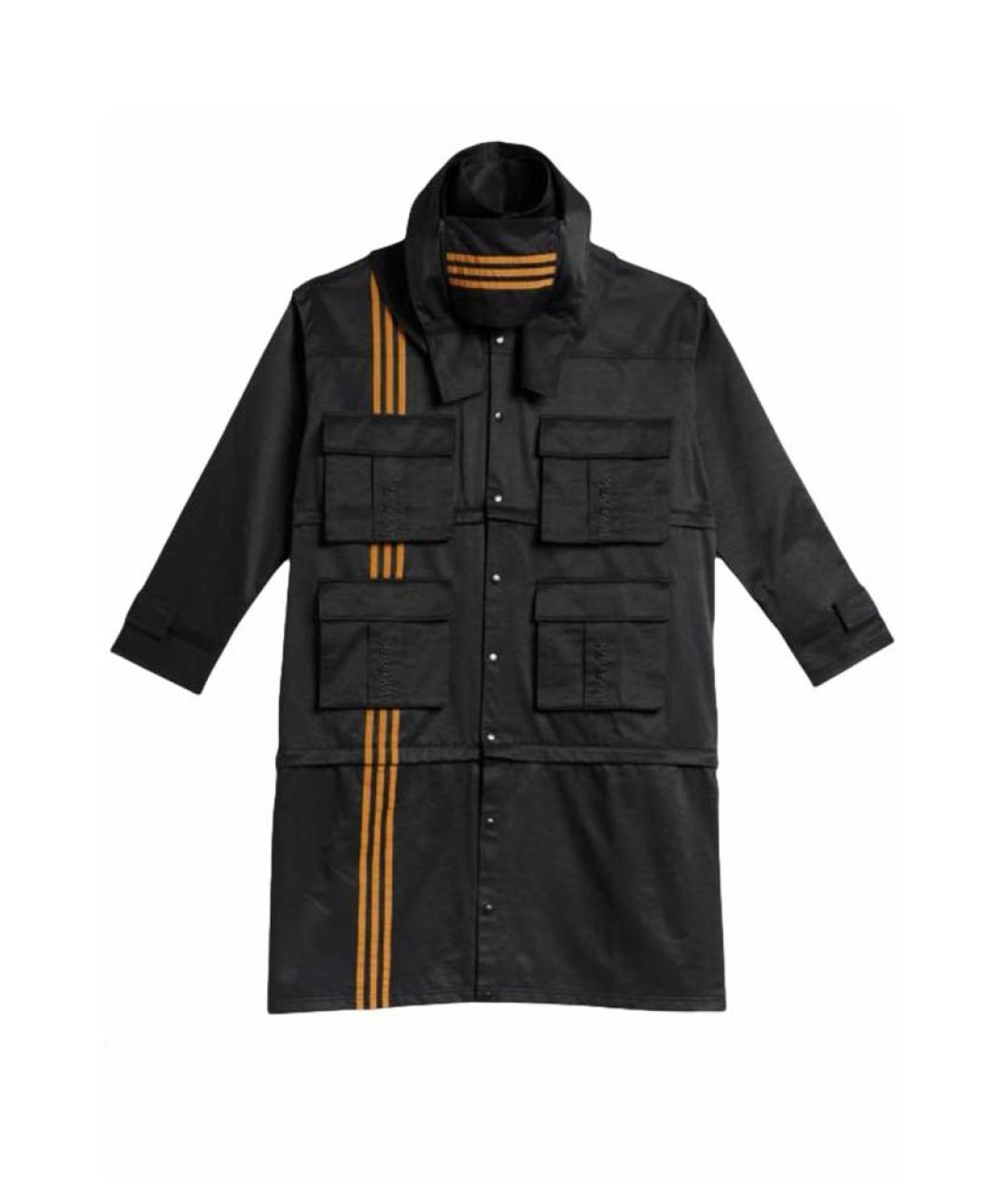 ADIDAS Черная хлопковая куртка, фото 1
