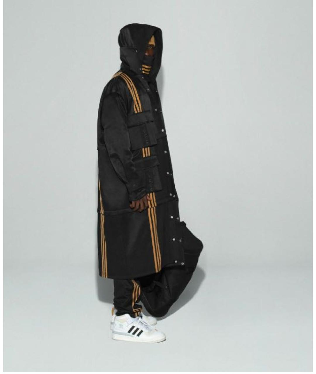 ADIDAS Черная хлопковая куртка, фото 5