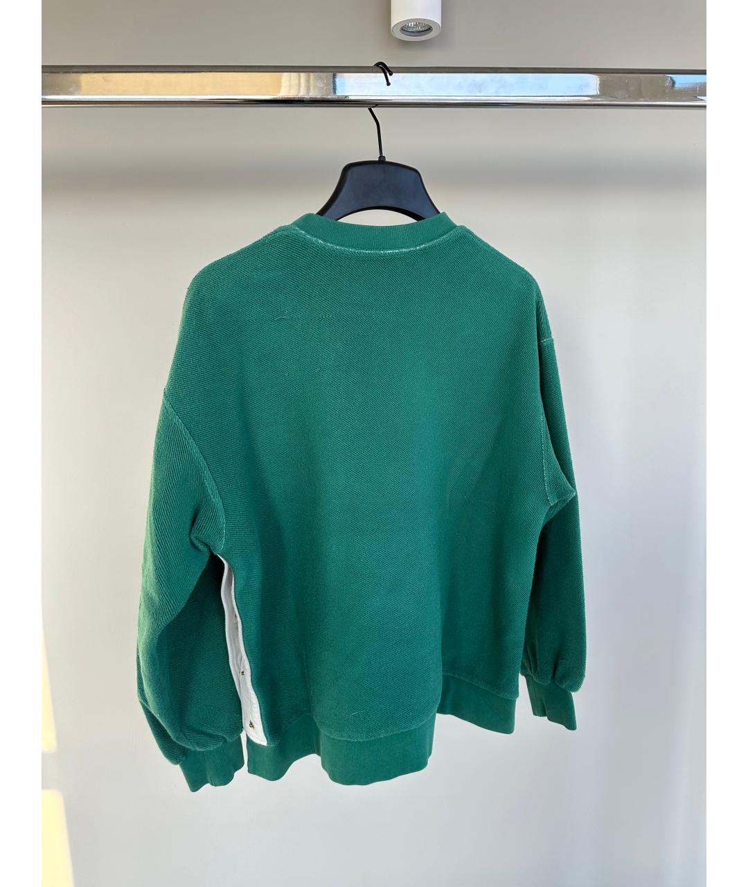 PHILOSOPHY Зеленый хлопковый джемпер / свитер, фото 2