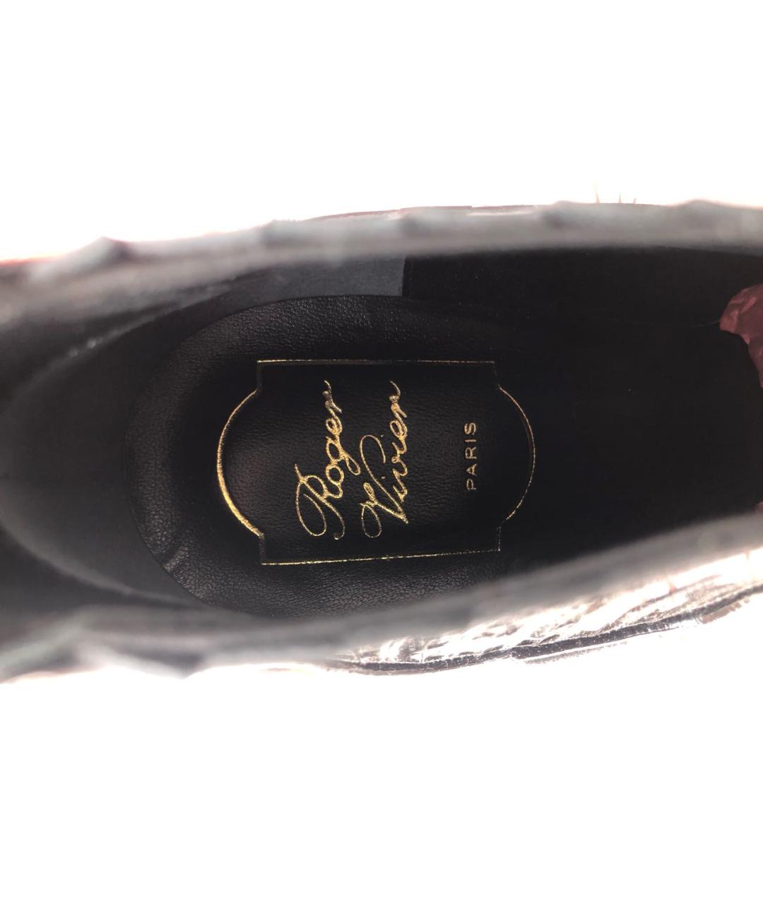 ROGER VIVIER Мульти кожаные ботильоны, фото 7