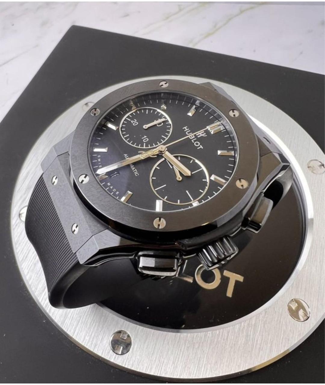 HUBLOT Черные часы, фото 6