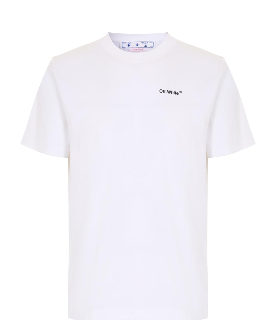 OFF-WHITE Белая футболка, фото 1
