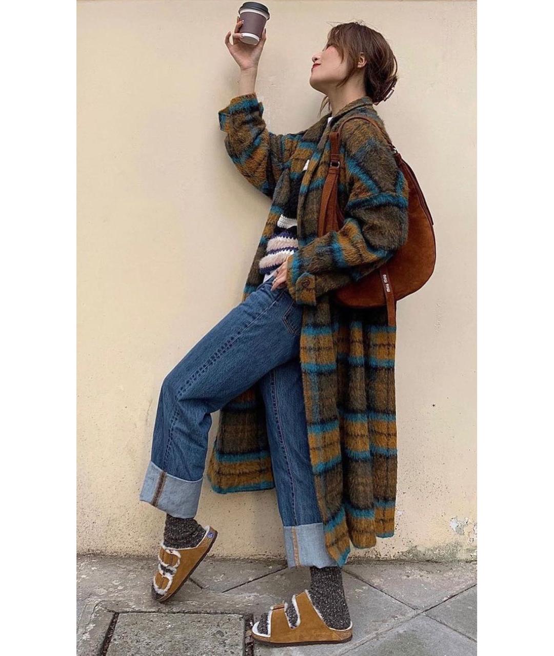 BIRKENSTOCK Коричневые замшевые сандалии, фото 8