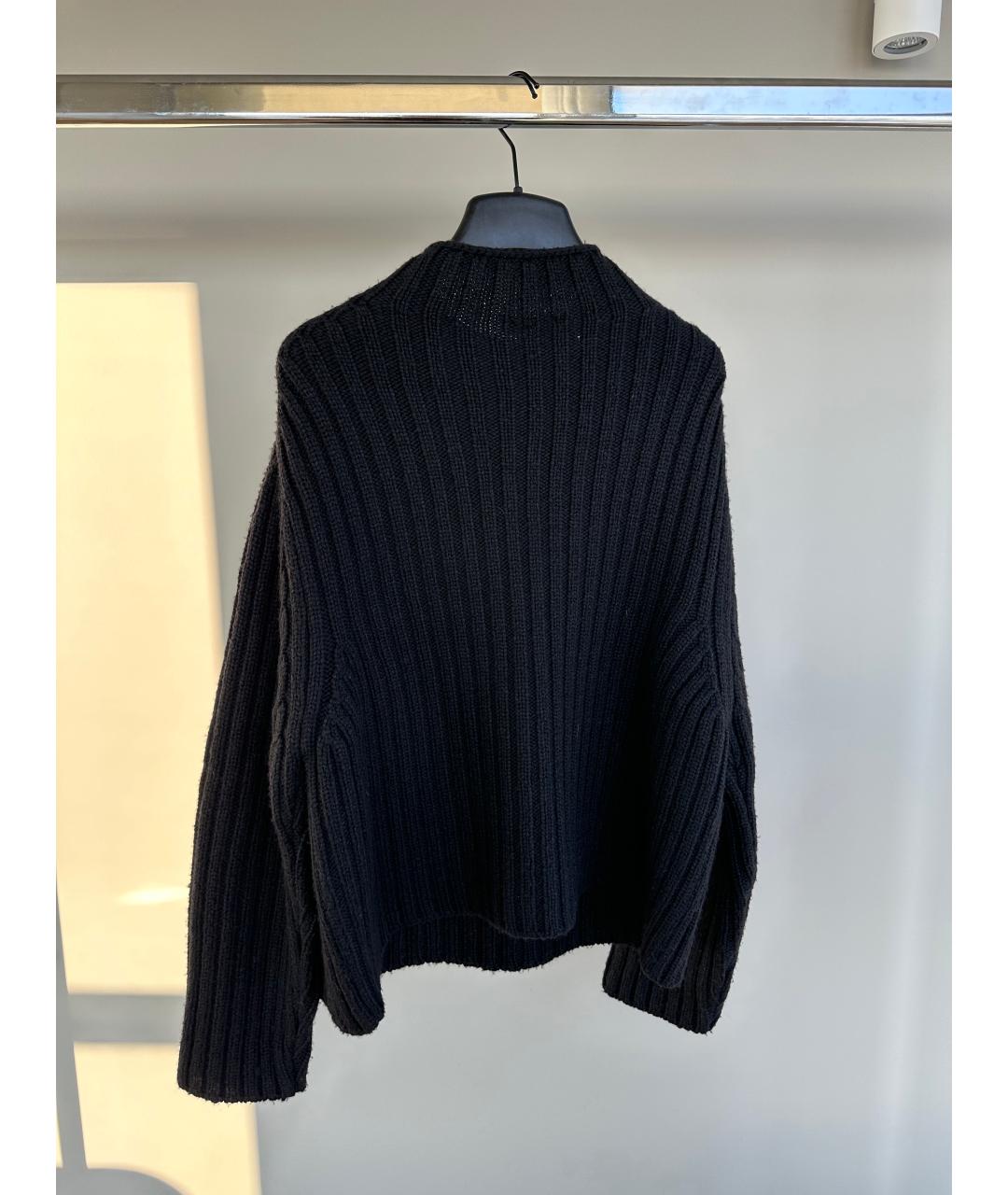 CLOSED Черный шерстяной джемпер / свитер, фото 2