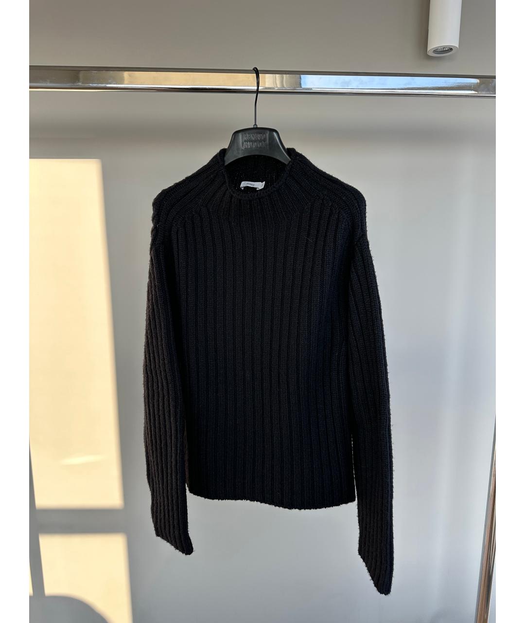 CLOSED Черный шерстяной джемпер / свитер, фото 5