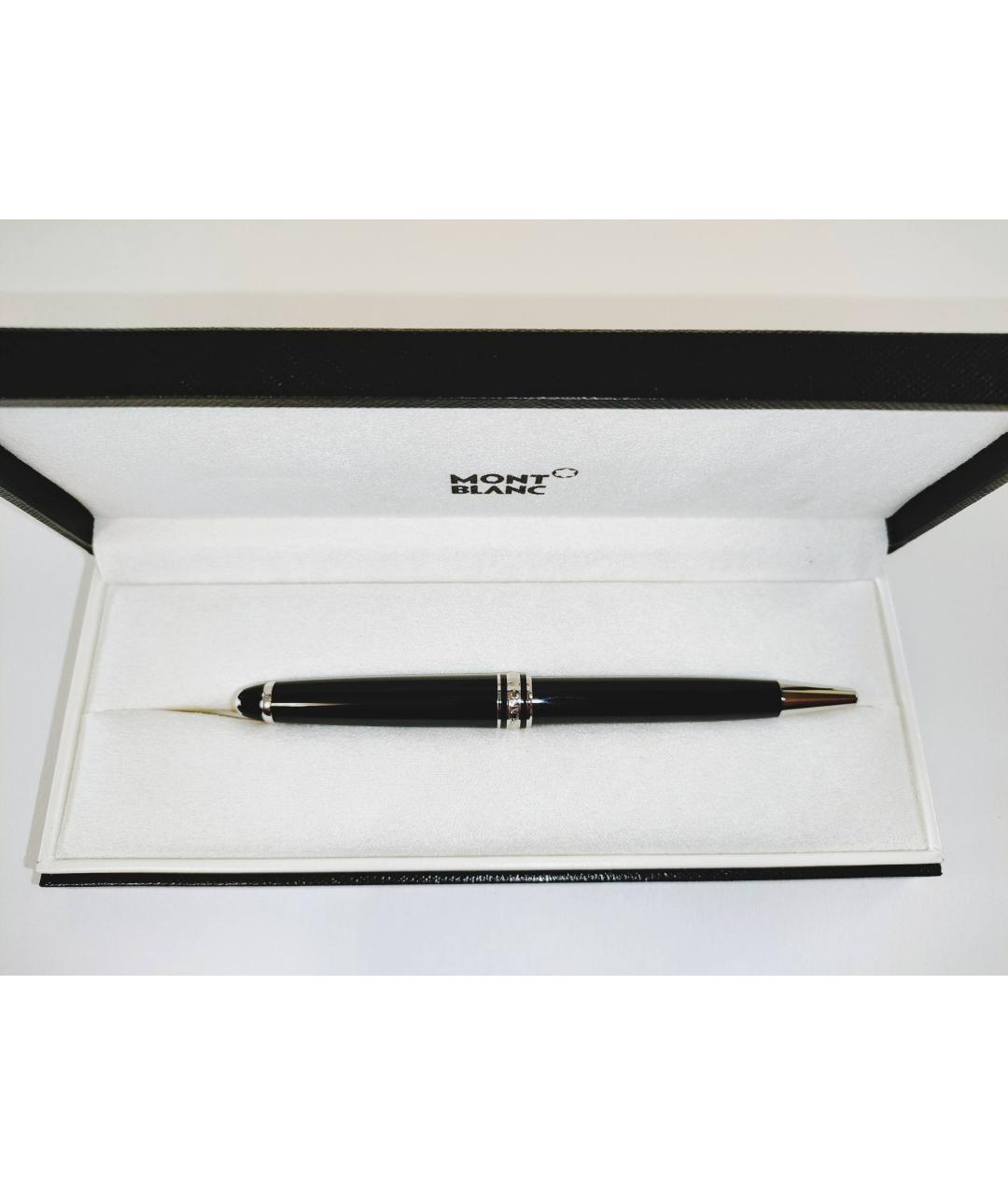 MONTBLANC Серебряная пластиковая шариковая ручка, фото 6