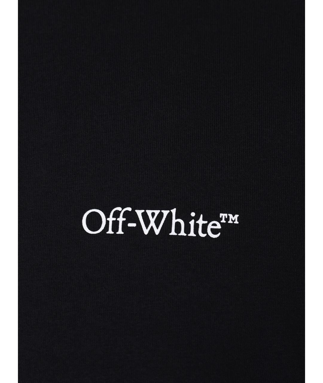 OFF-WHITE Черная футболка, фото 5