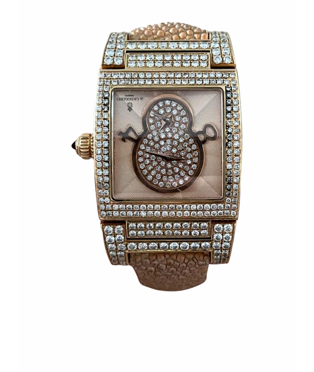 DE GRISOGONO Мульти часы из розового золота, фото 10