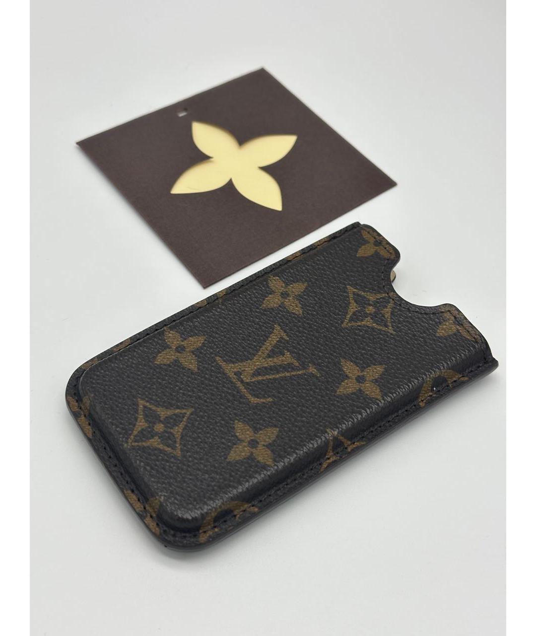 LOUIS VUITTON Коричневый кардхолдер, фото 7