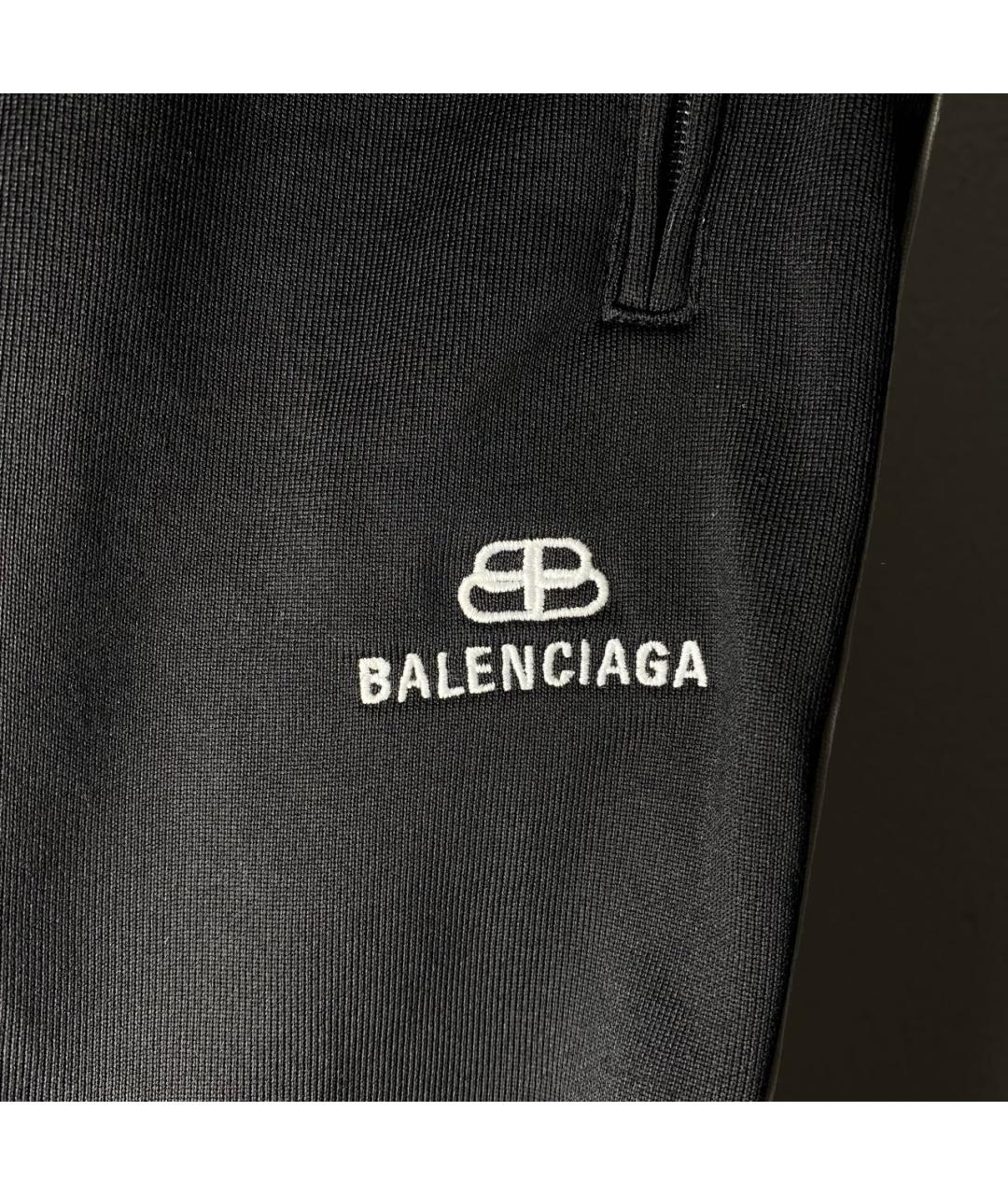 BALENCIAGA Черные спортивные брюки и шорты, фото 3