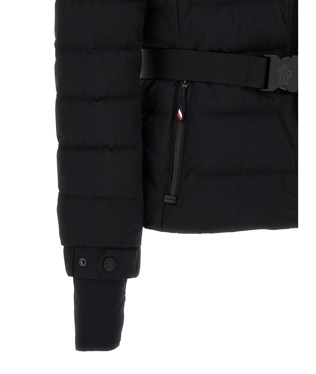 MONCLER GRENOBLE Черная полиамидовая куртка, фото 4