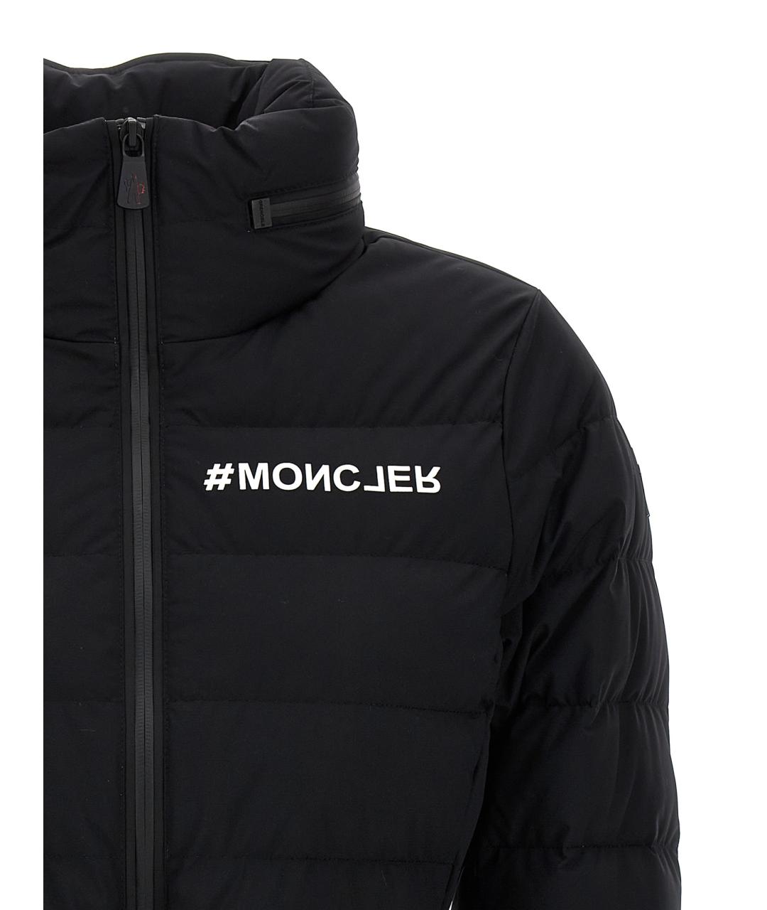 MONCLER GRENOBLE Черная полиамидовая куртка, фото 3