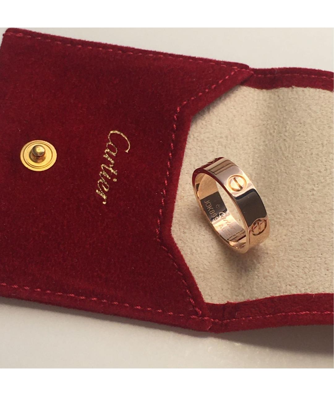 CARTIER Кольцо из розового золота, фото 2