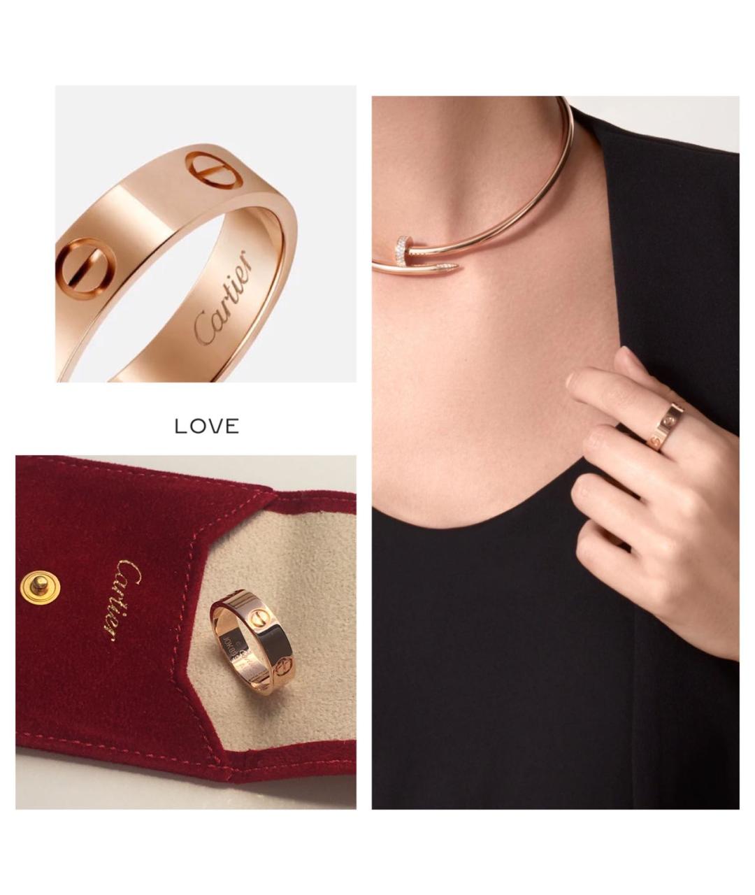 CARTIER Кольцо из розового золота, фото 7